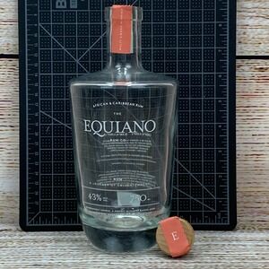 Equiano African Caribbean‎ Rum EMPTY Bottle 750ml Multi Award Winning